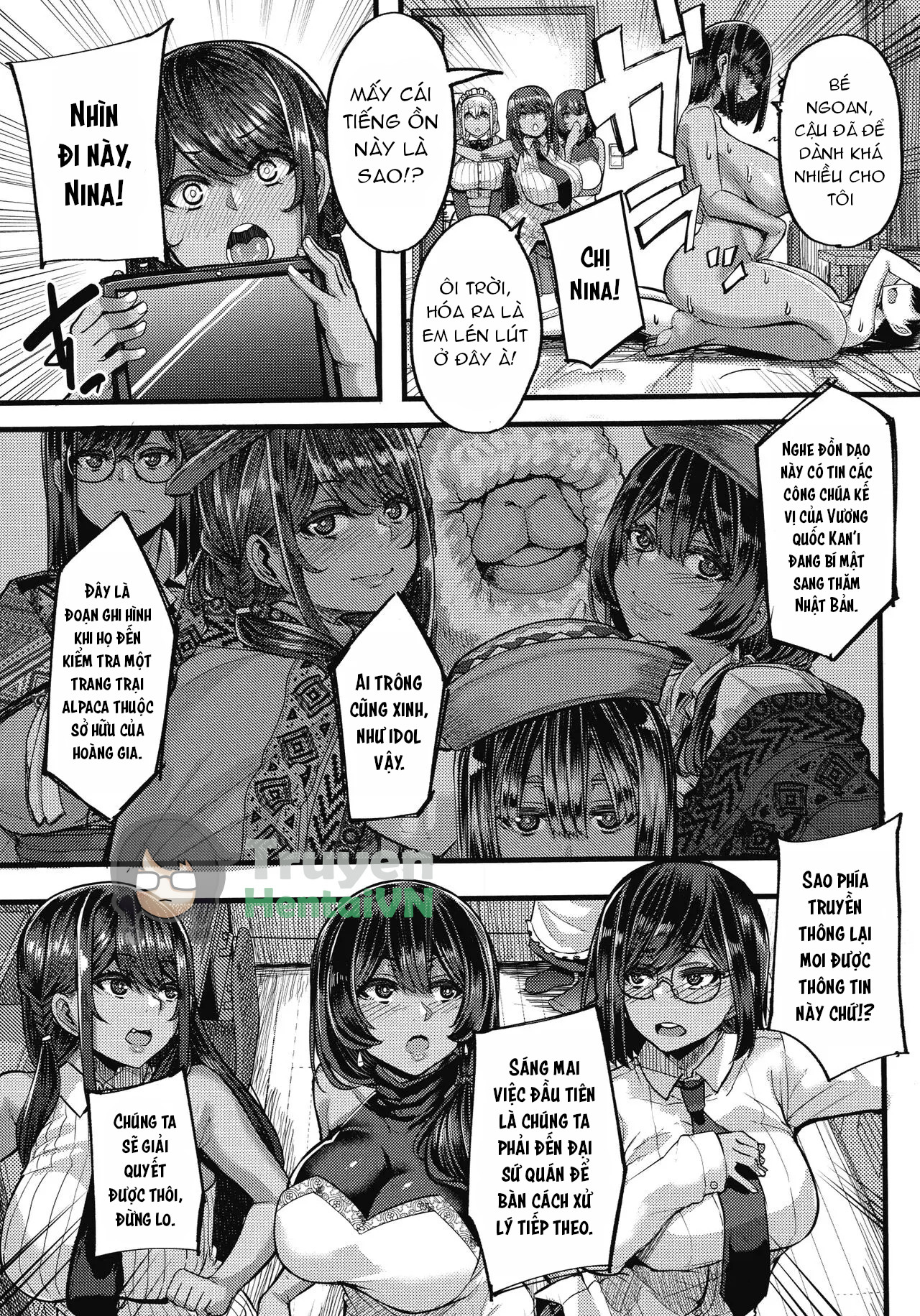Kasshoku Hime to Himitsu no Keiyaku - Chap 3 - 6