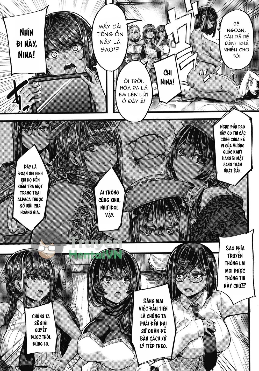 Kasshoku Hime to Himitsu no Keiyaku - Chap 3 - 6