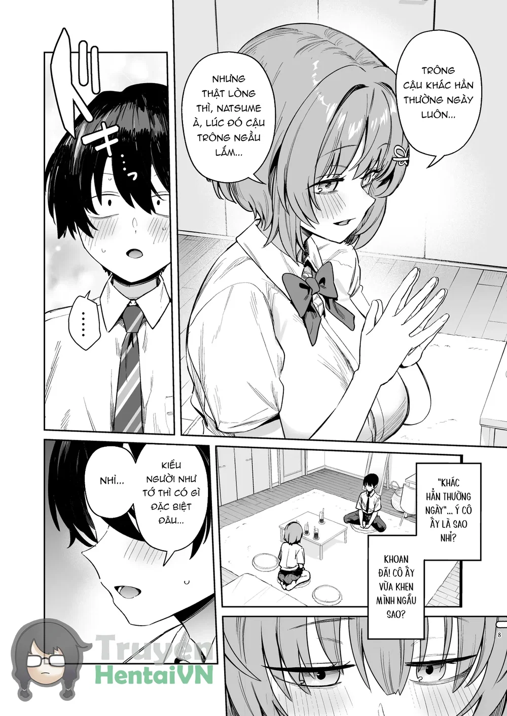 Class de Kakure Ninki no Hirose-san ga Guigui k... - Chap 1 - 12