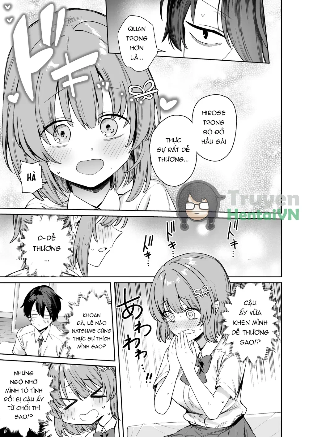 Class de Kakure Ninki no Hirose-san ga Guigui k... - Chap 1 - 13