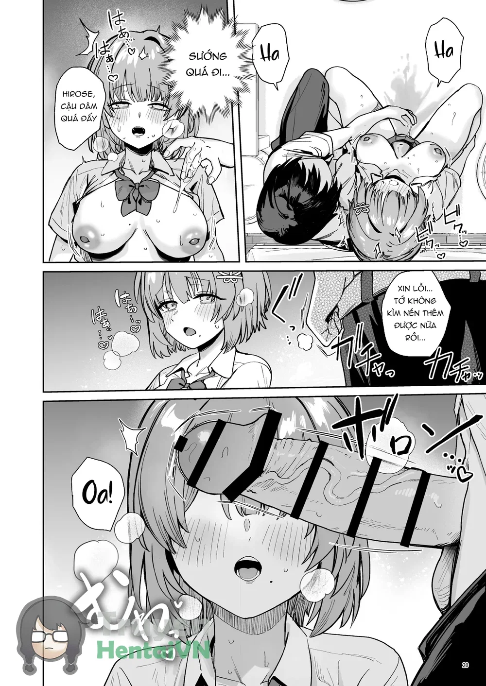 Class de Kakure Ninki no Hirose-san ga Guigui k... - Chap 1 - 24