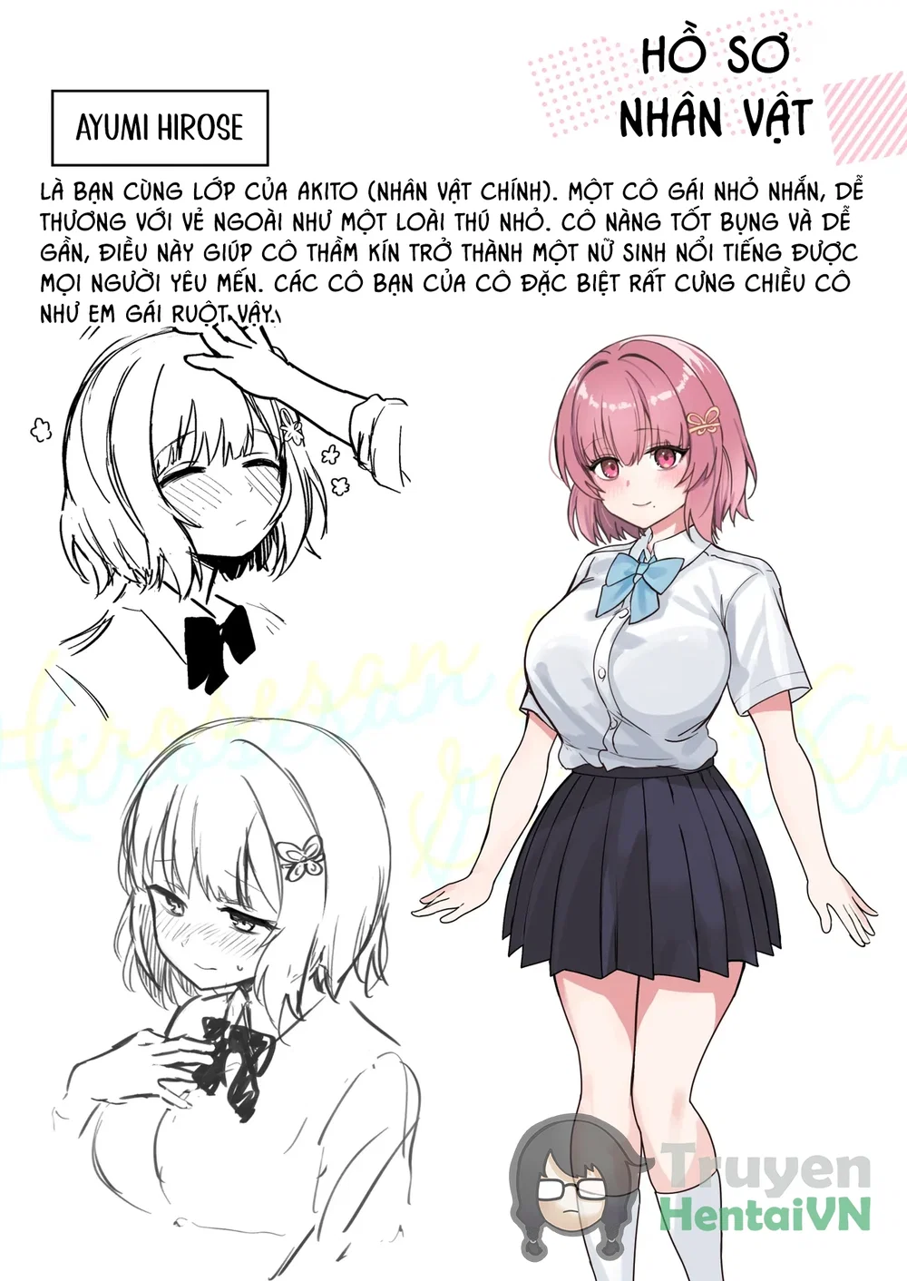 Class de Kakure Ninki no Hirose-san ga Guigui k... - Chap 1 - 3
