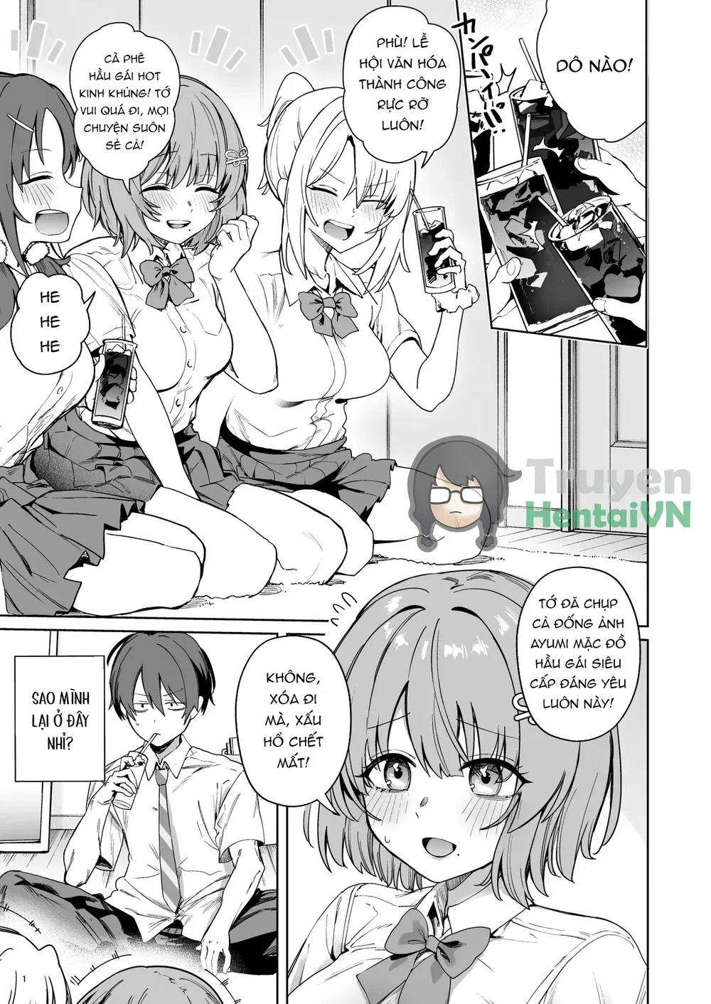 Class de Kakure Ninki no Hirose-san ga Guigui k... - Chap 1 - 5