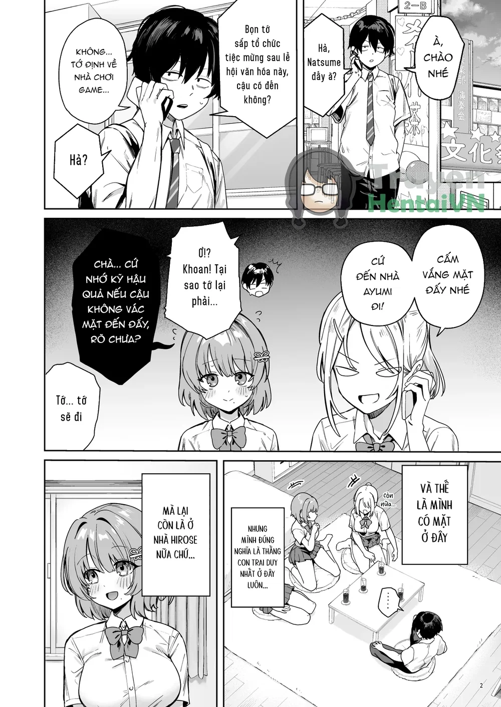 Class de Kakure Ninki no Hirose-san ga Guigui k... - Chap 1 - 6