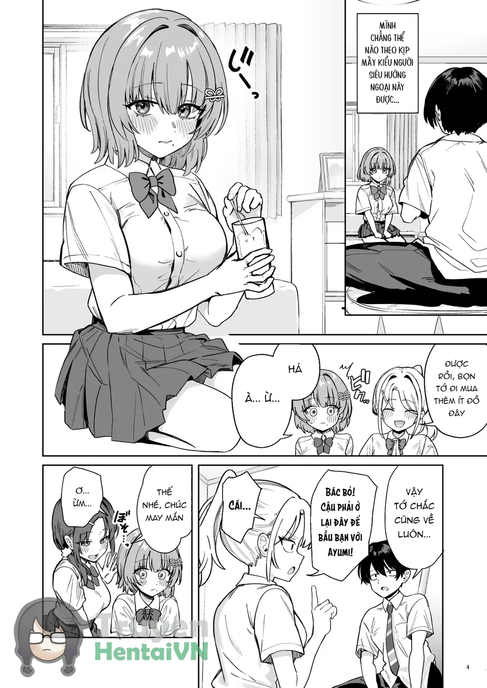 Class de Kakure Ninki no Hirose-san ga Guigui k... - Chap 1 - 8