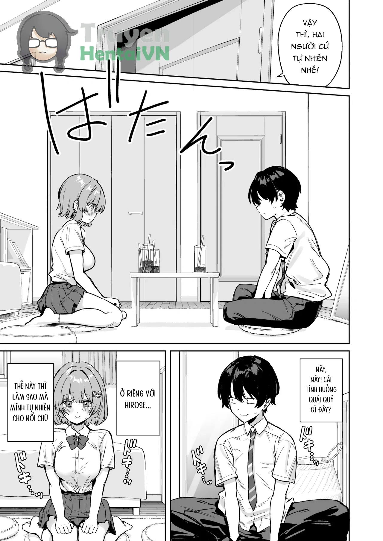 Class de Kakure Ninki no Hirose-san ga Guigui k... - Chap 1 - 9