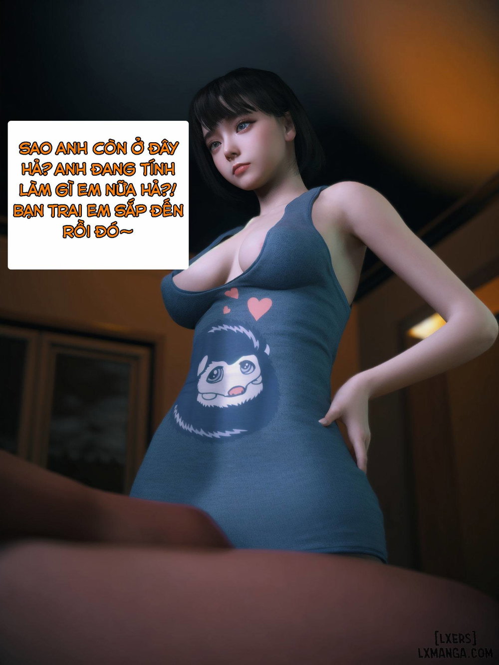 Cô Bạn Cùng Phòng Quá Dâm - Chap 2 - 55