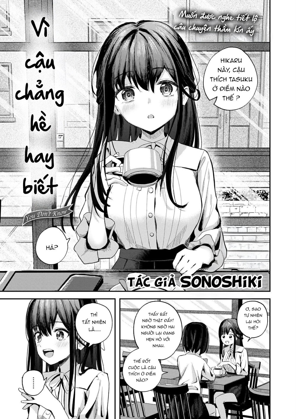 Vì mày không biết. - Chap 1 - 2