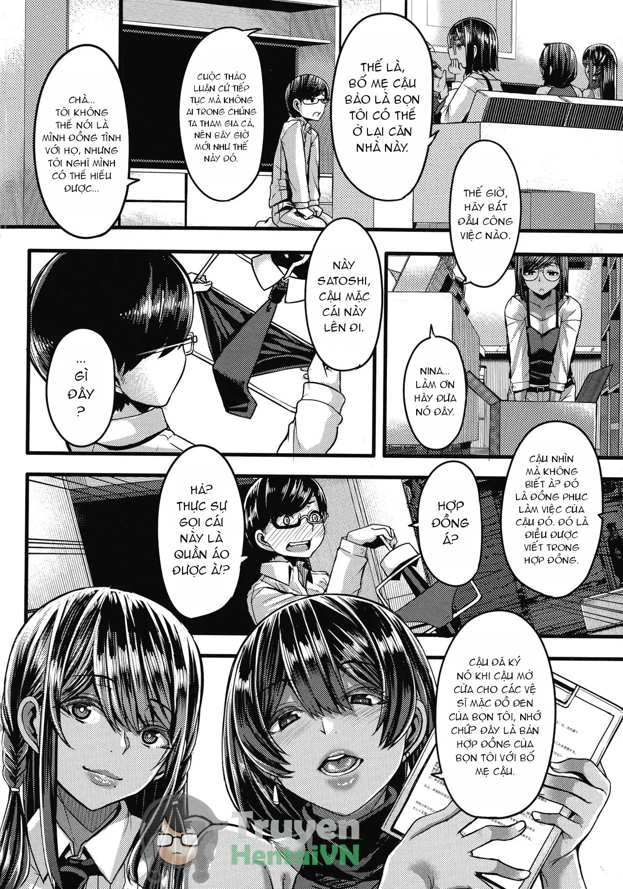 Kasshoku Hime to Himitsu no Keiyaku - Chap 1 - 12