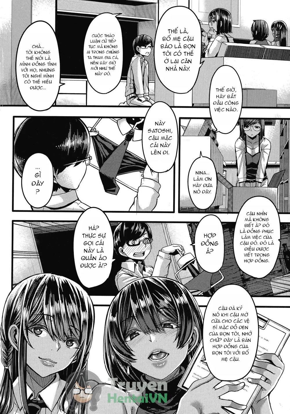 Kasshoku Hime to Himitsu no Keiyaku - Chap 1 - 12