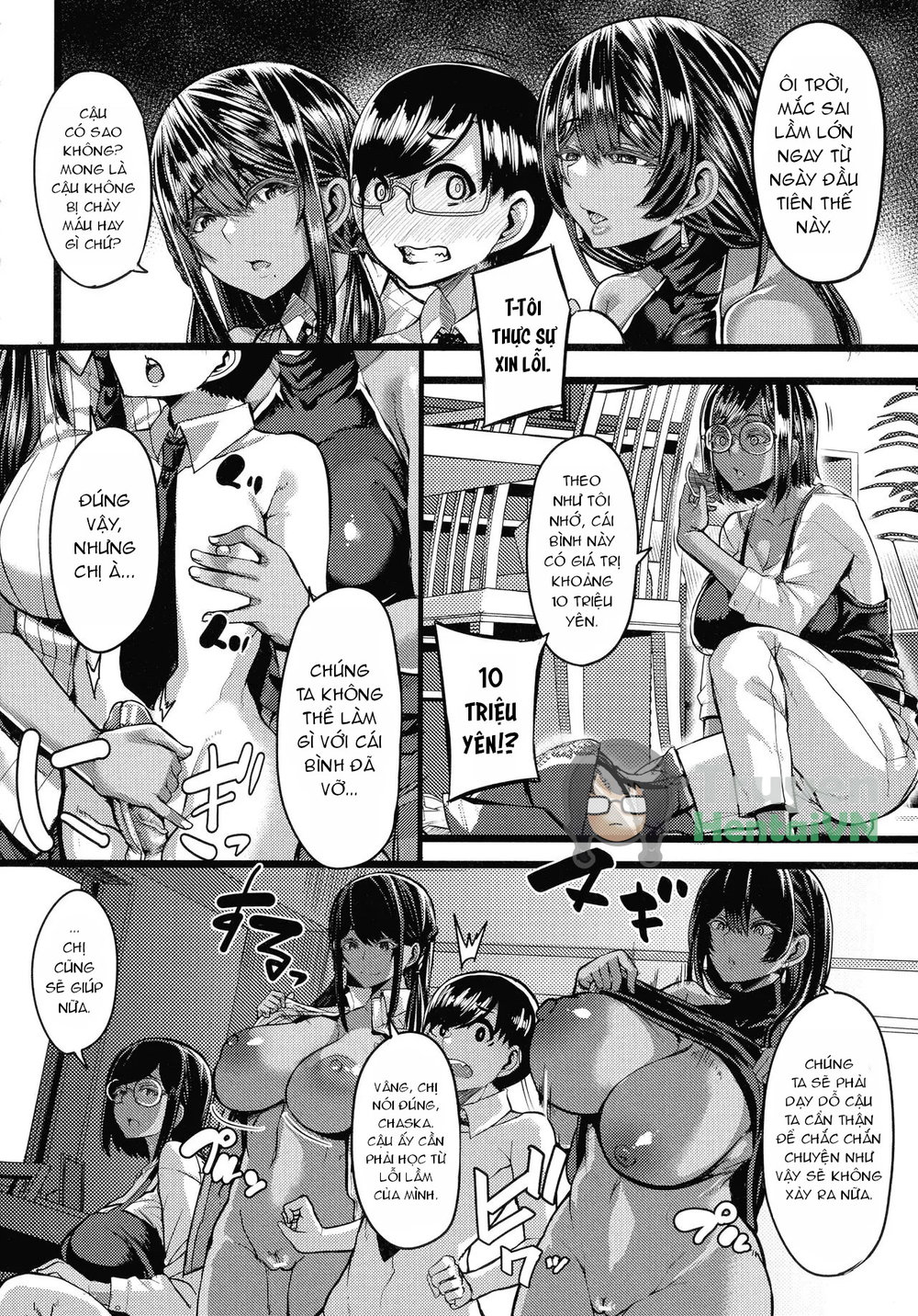 Kasshoku Hime to Himitsu no Keiyaku - Chap 1 - 22