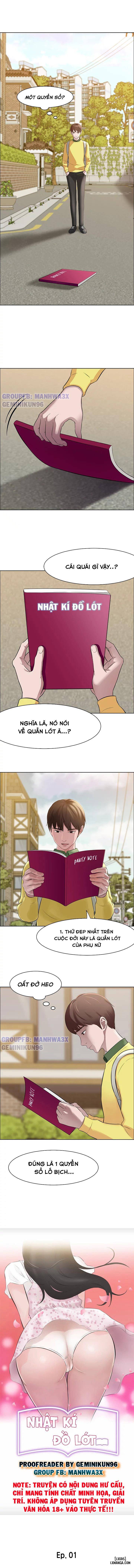 Nhật kí đồ lót - Chap 1 - 3