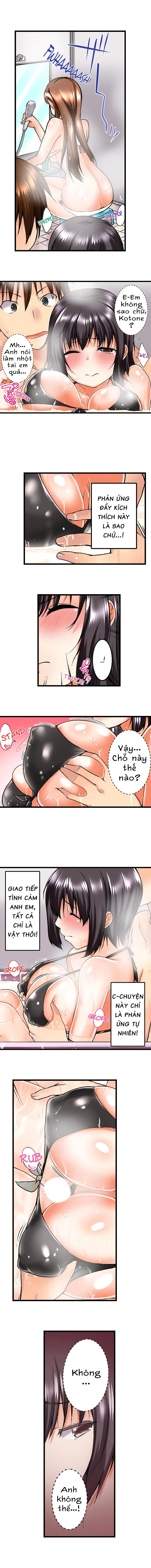 Anh trai trượt vào trong tôi khi tắm chung [Ove... - Chap 2 - 5