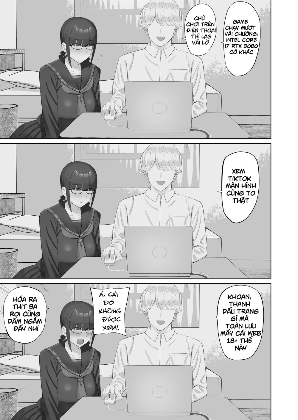 Con bạn gái heo nái - Chap 1 - 8