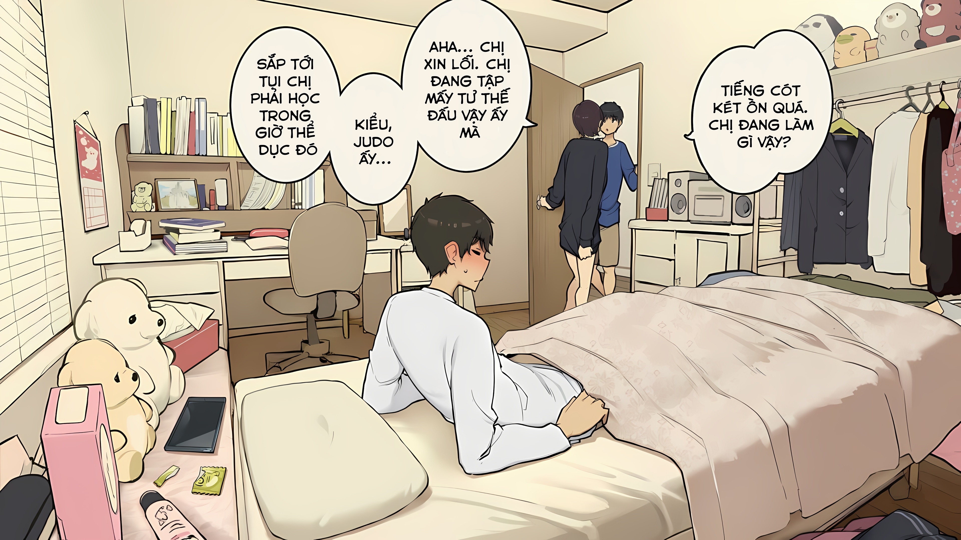 Thời học sinh cố gắng làm tình trong phòng riên... - Phong Cua Nanami - 18