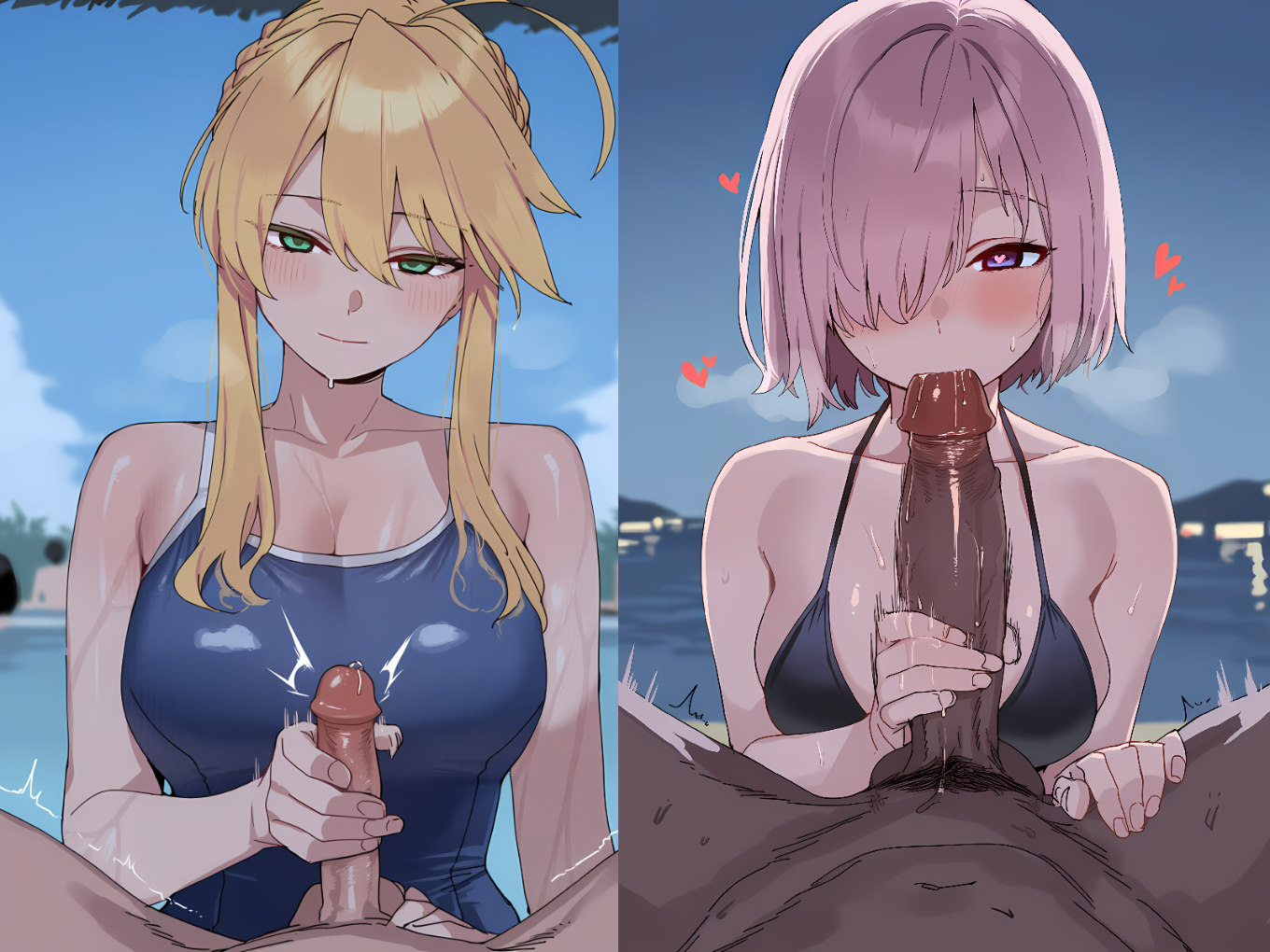 Tổng hợp NTR của tác giả Unknownn - Fgo Mash X Artoria 1 - 83