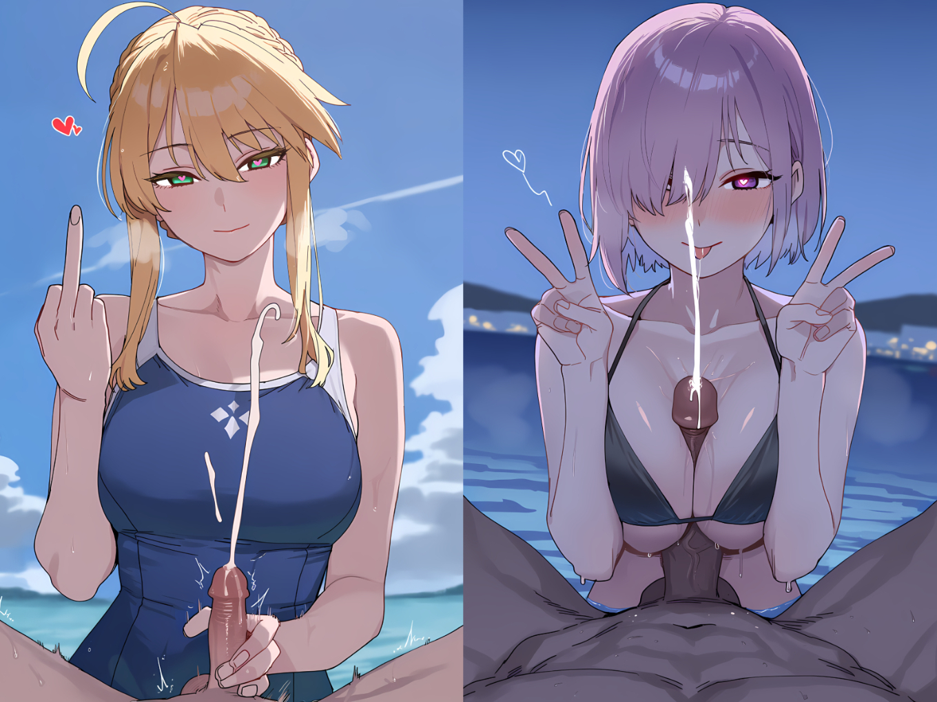 Tổng hợp NTR của tác giả Unknownn - Fgo Mash X Artoria 1 - 85