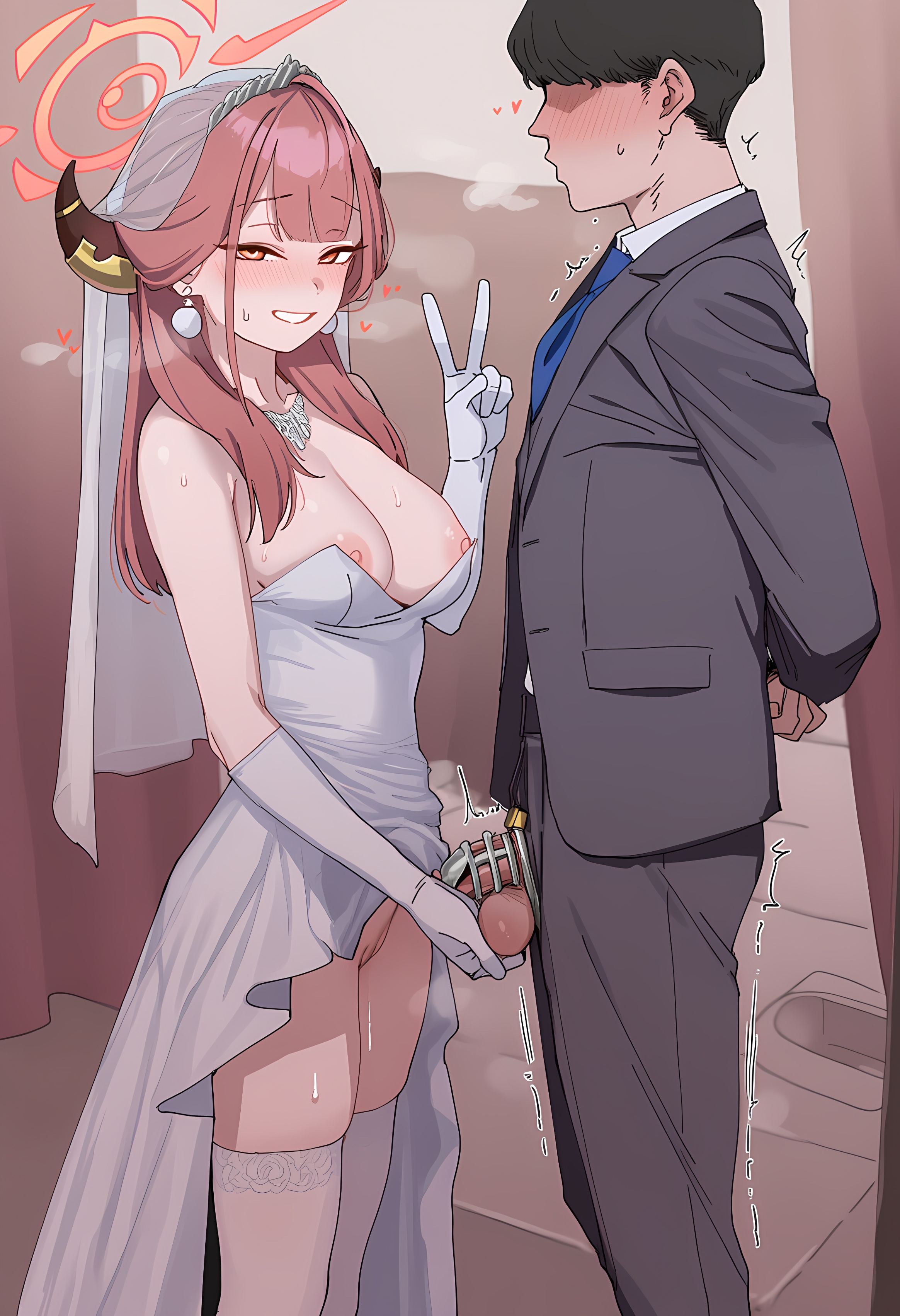 Tổng hợp NTR của tác giả Unknownn - Rikuhachima Aru Bluearchive - 61