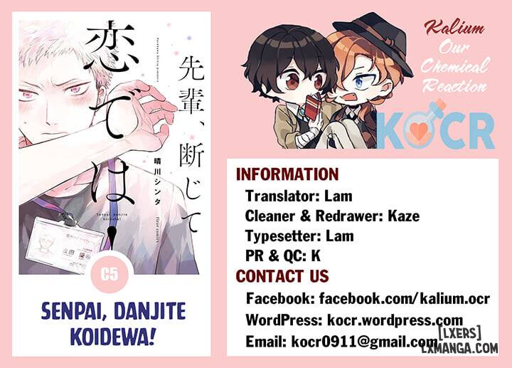 Senpai, Danjite Koidewa! - Chap 5 - 33