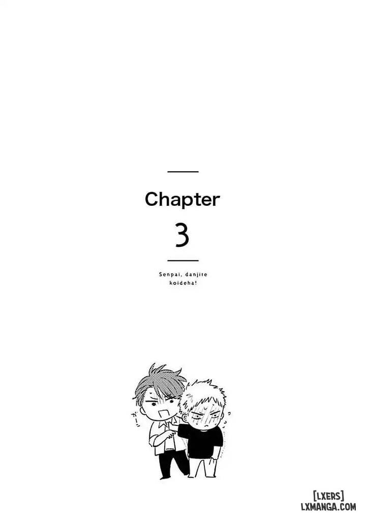 Senpai, Danjite Koidewa! - Chap 3 - 2