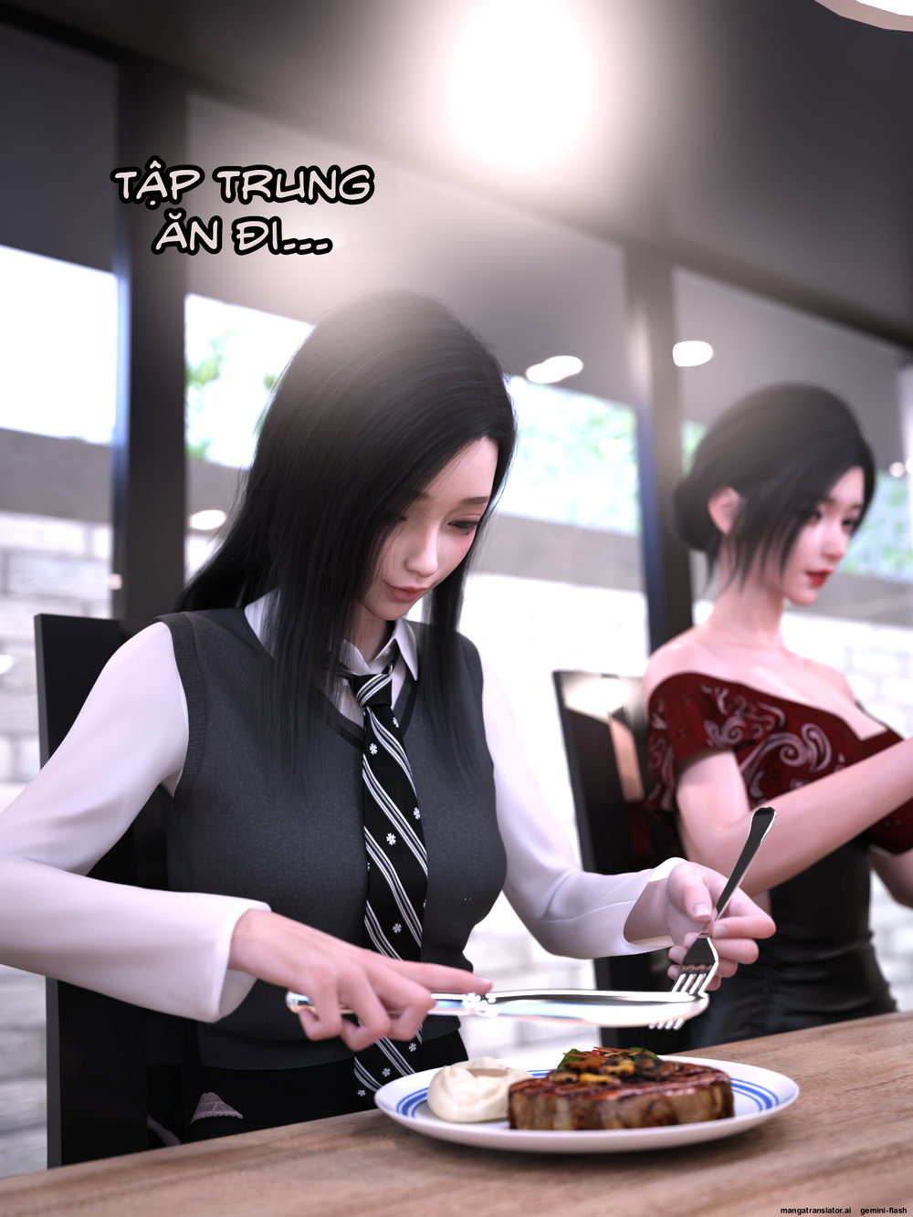 Chăm Sóc Vợ Và Con Gái Thằng Bạn - Chuong 6 - 66
