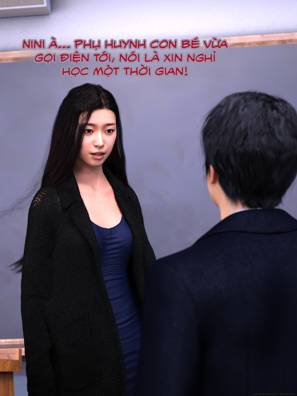 Chăm Sóc Vợ Và Con Gái Thằng Bạn - Chuong 6 - 8