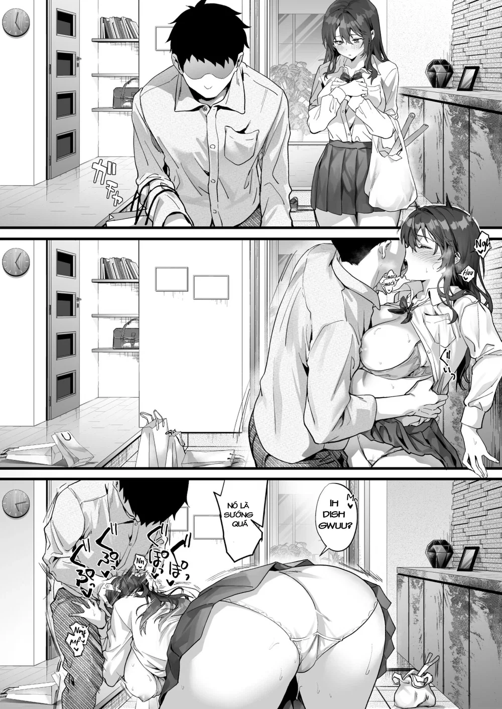 JK Chuutai Tsuyogari Shachou ga Buka no Fusei n... - Chap 1 - 18