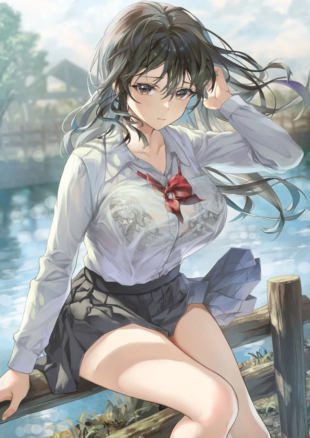 JK Chuutai Tsuyogari Shachou ga Buka no Fusei n... - Chap 1 - 2
