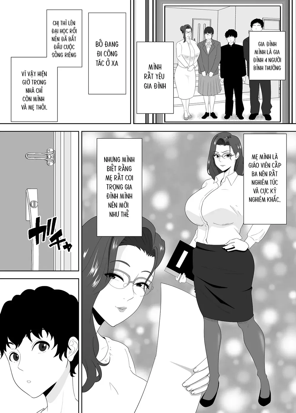 Người mẹ sa ngã sau giờ học: Bản ghi chép còn l... - Chap 1 - 5
