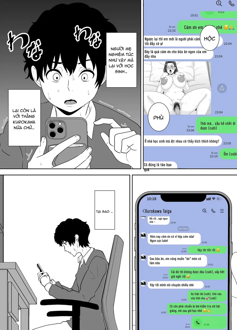 Người mẹ sa ngã sau giờ học: Bản ghi chép còn l... - Chap 1 - 50