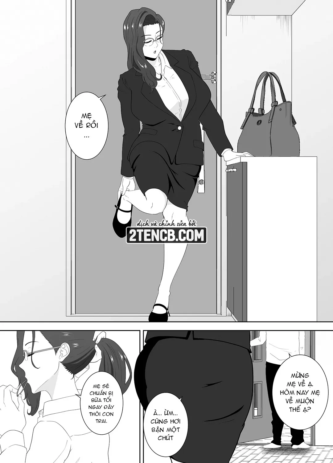 Người mẹ sa ngã sau giờ học: Bản ghi chép còn l... - Chap 1 - 6