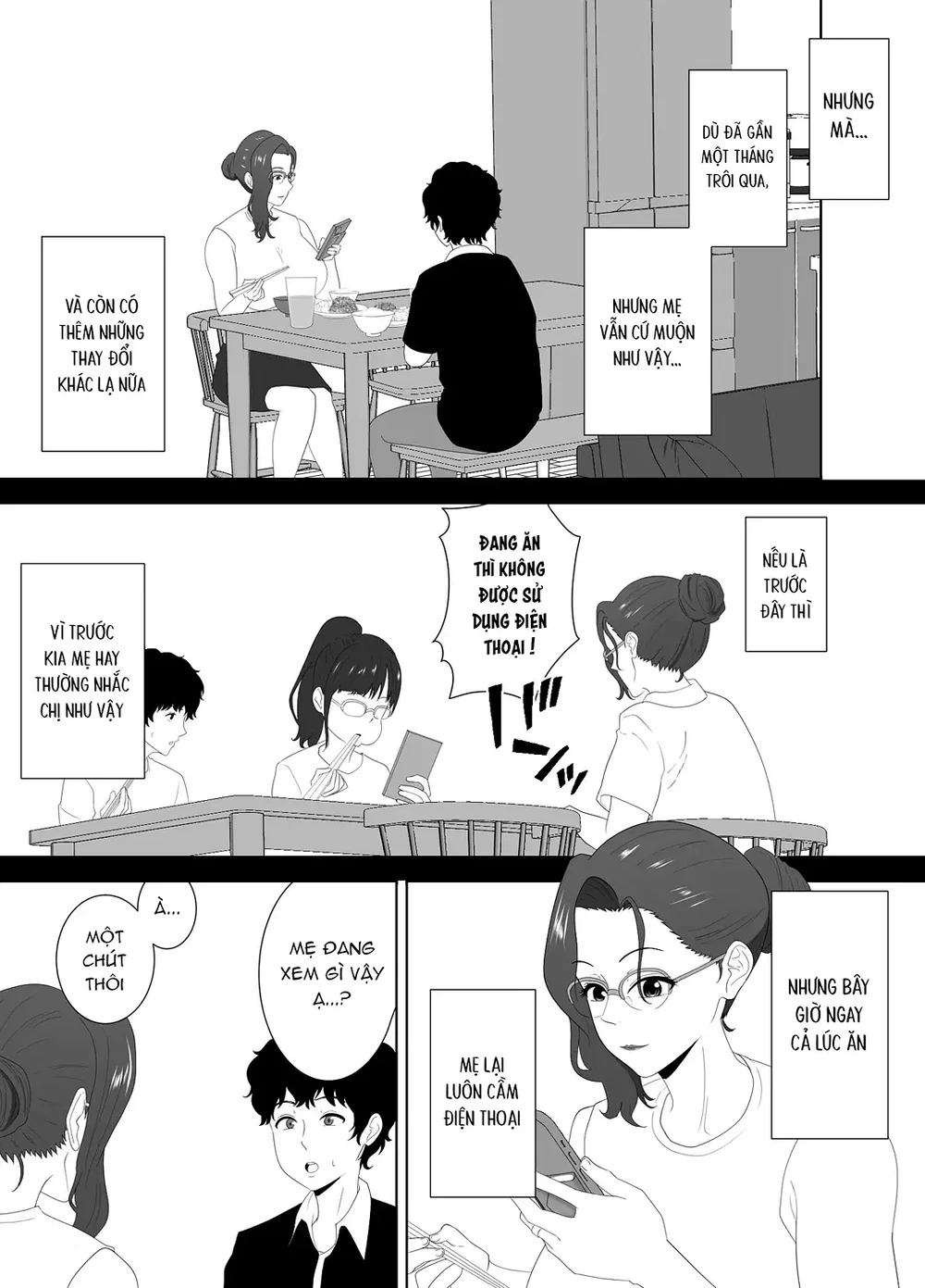 Người mẹ sa ngã sau giờ học: Bản ghi chép còn l... - Chap 1 - 8