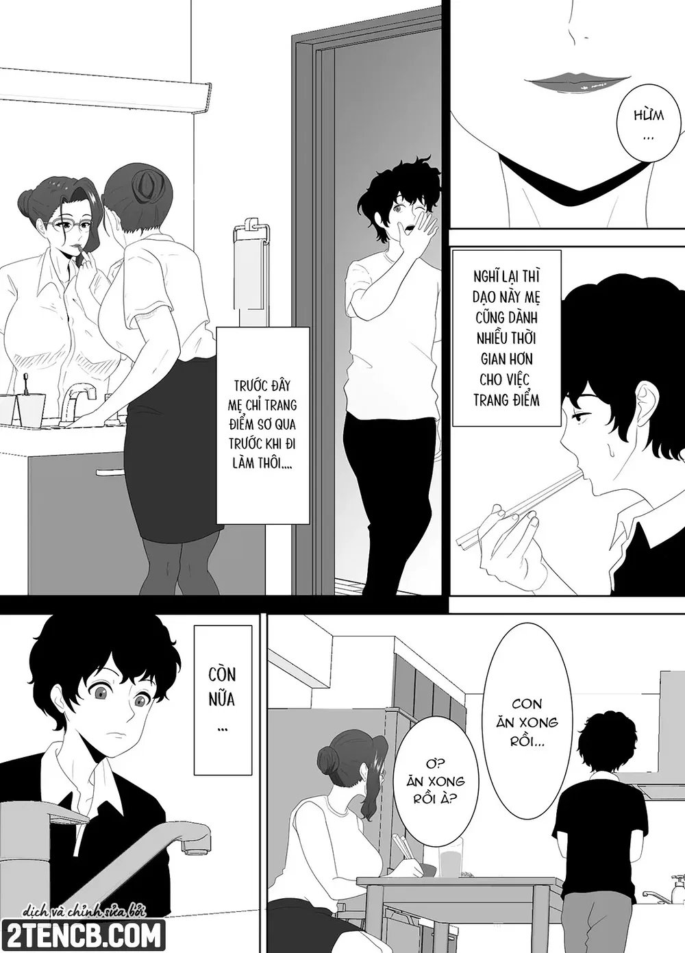 Người mẹ sa ngã sau giờ học: Bản ghi chép còn l... - Chap 1 - 9