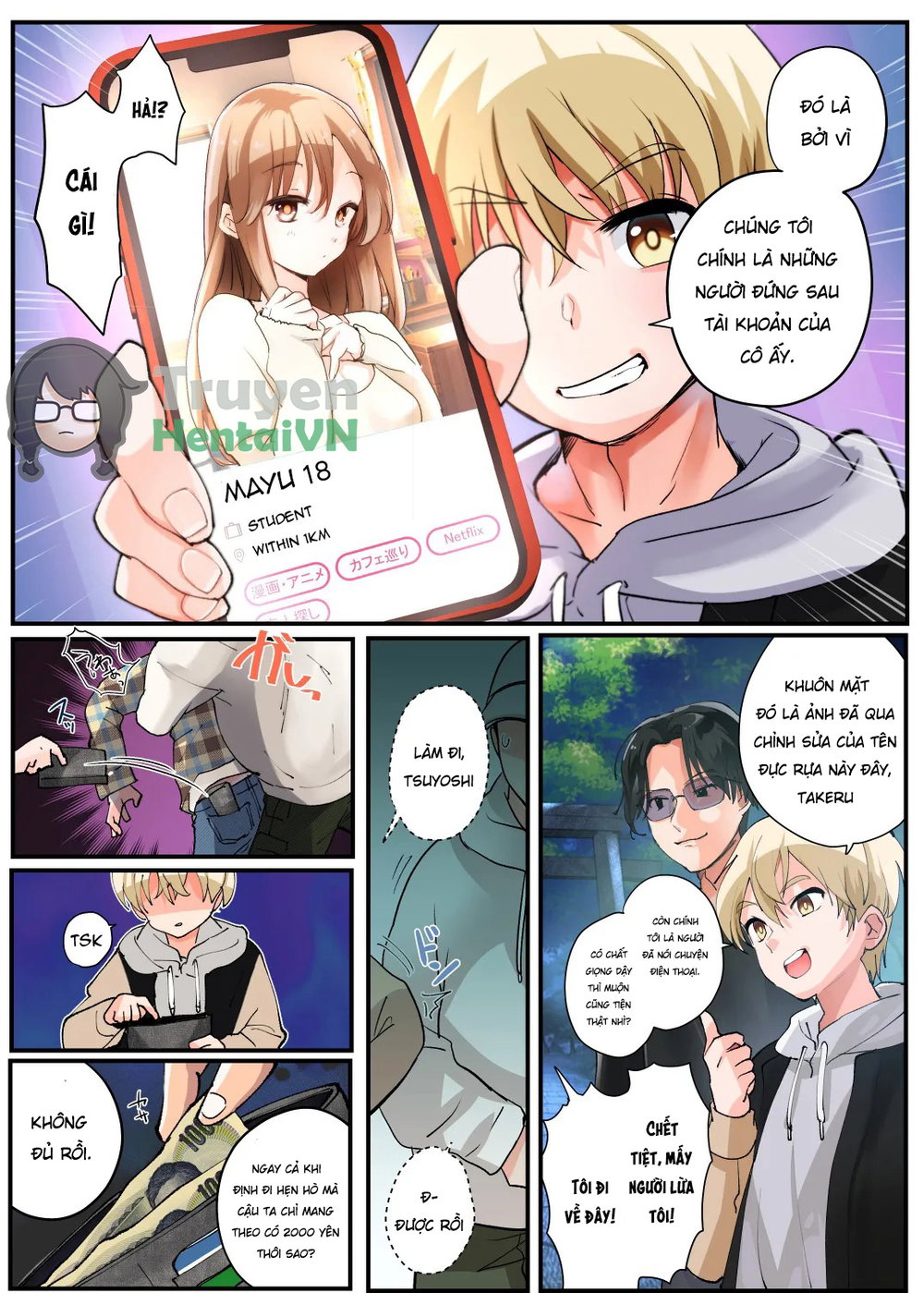 Mukui wa TS Shinbatsu! Furyou Shounen-tachi no ... - Chap 1 - 4