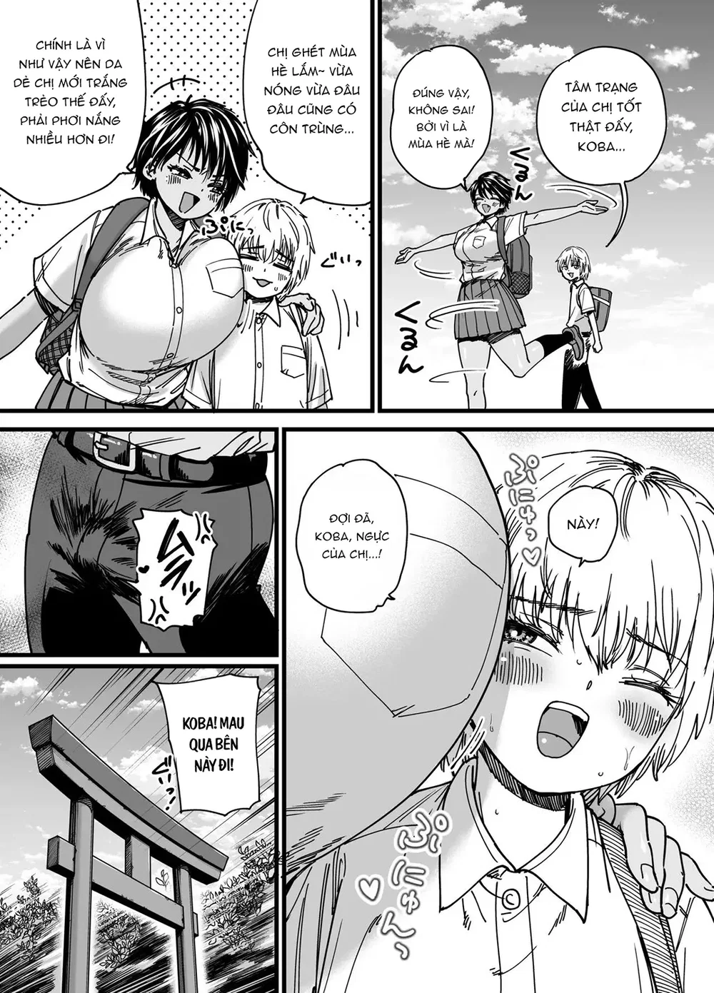 Kasshoku Dekadeka Boyish! Nagisa-chan - Chap 1 - 4