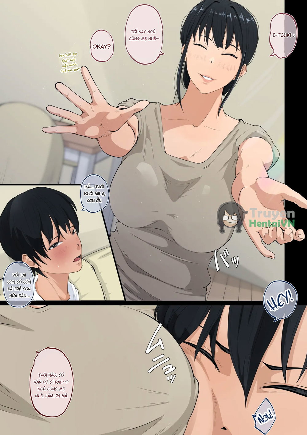 Kaa-san wa Boku no Koto ga Suki Sugiru!! - Chap 1 - 4