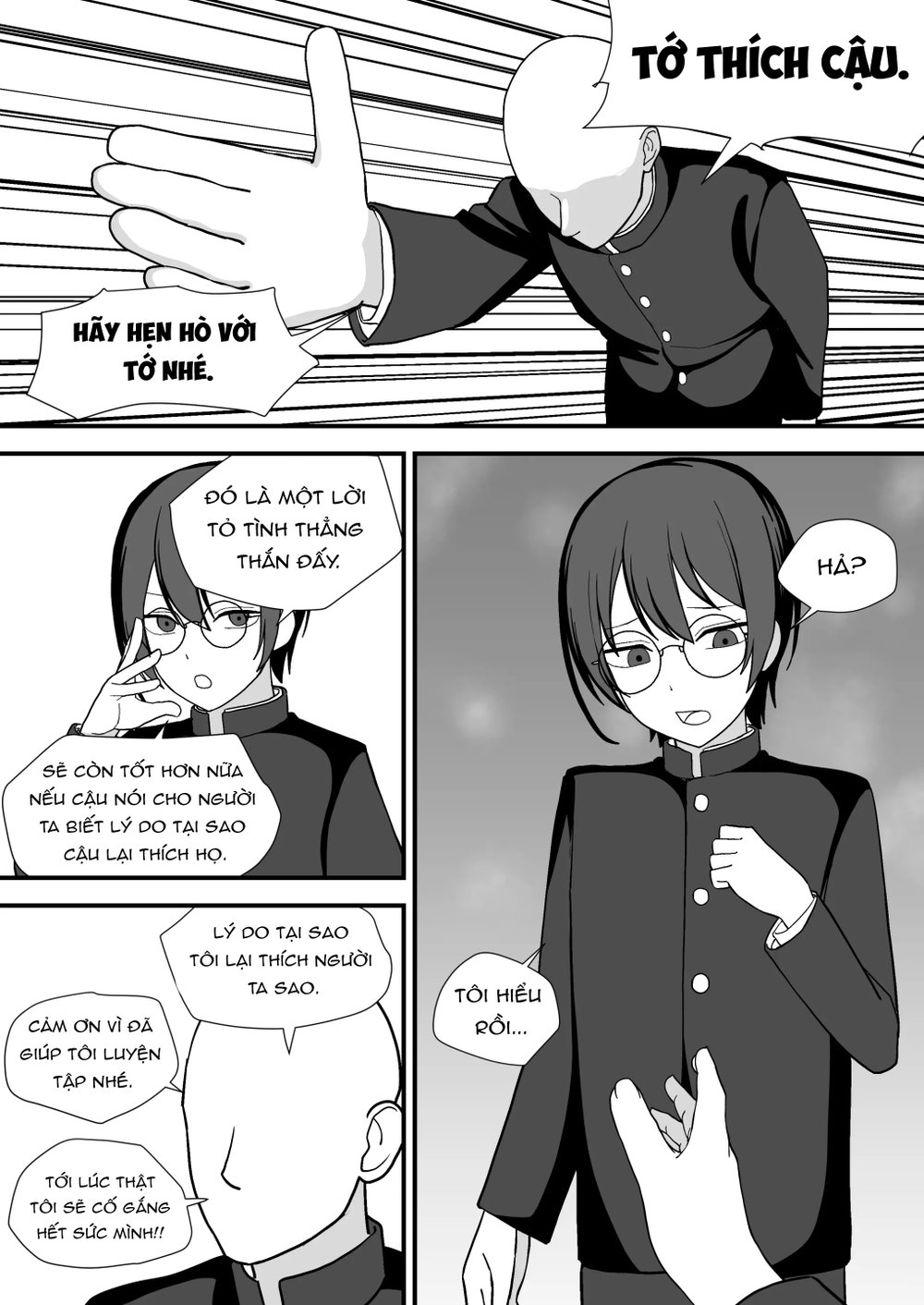 Mối quan hệ bí mật với lớp trưởng - Chap 1 - 2