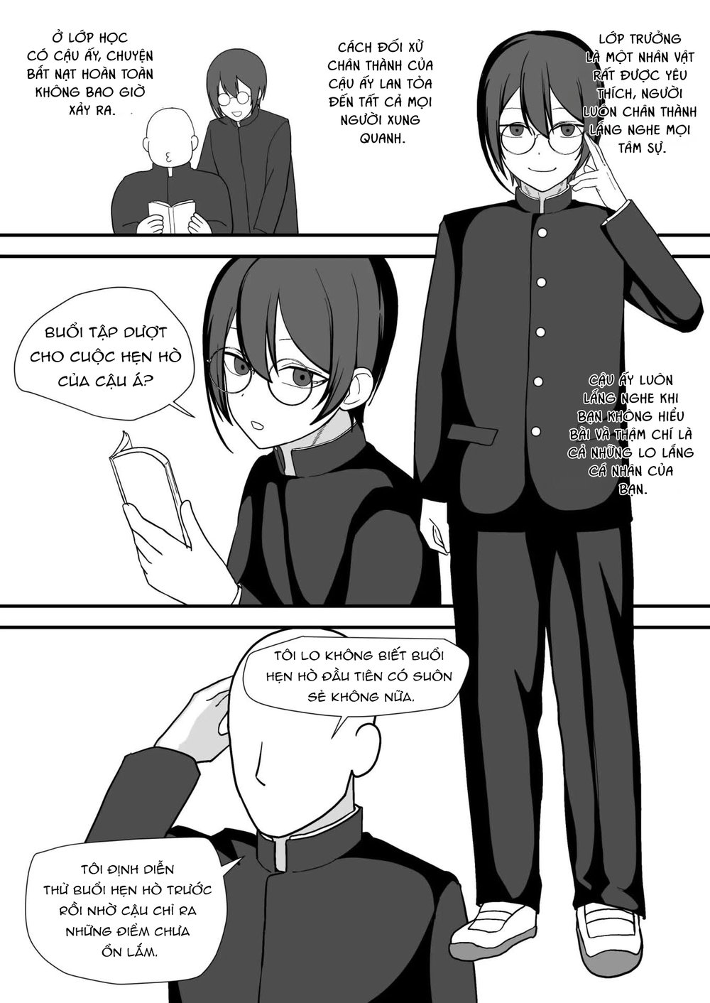 Mối quan hệ bí mật với lớp trưởng - Chap 1 - 3