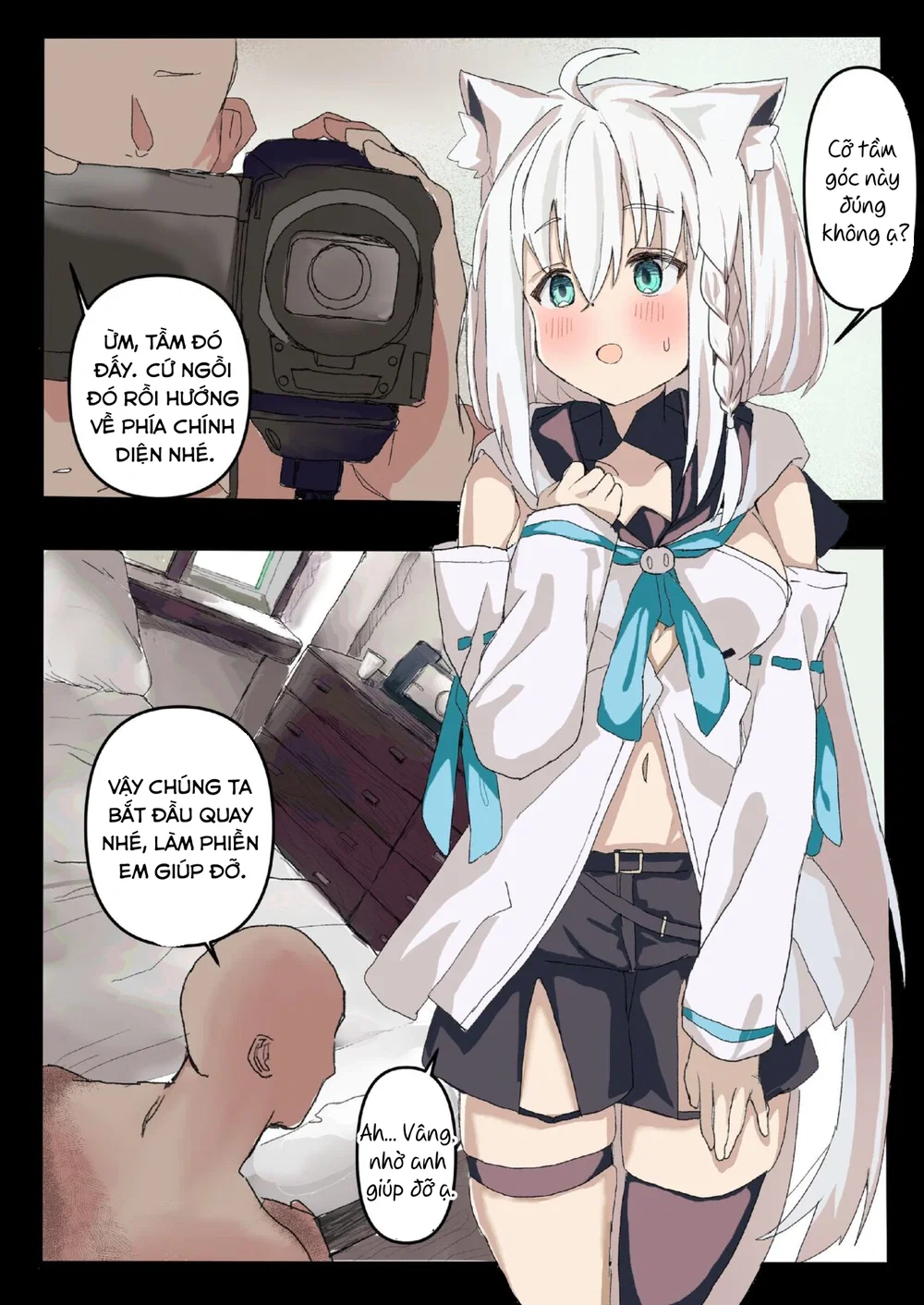 Shirakami Fubuki ga AV Totchau Hon. - Chup To 1 - 4