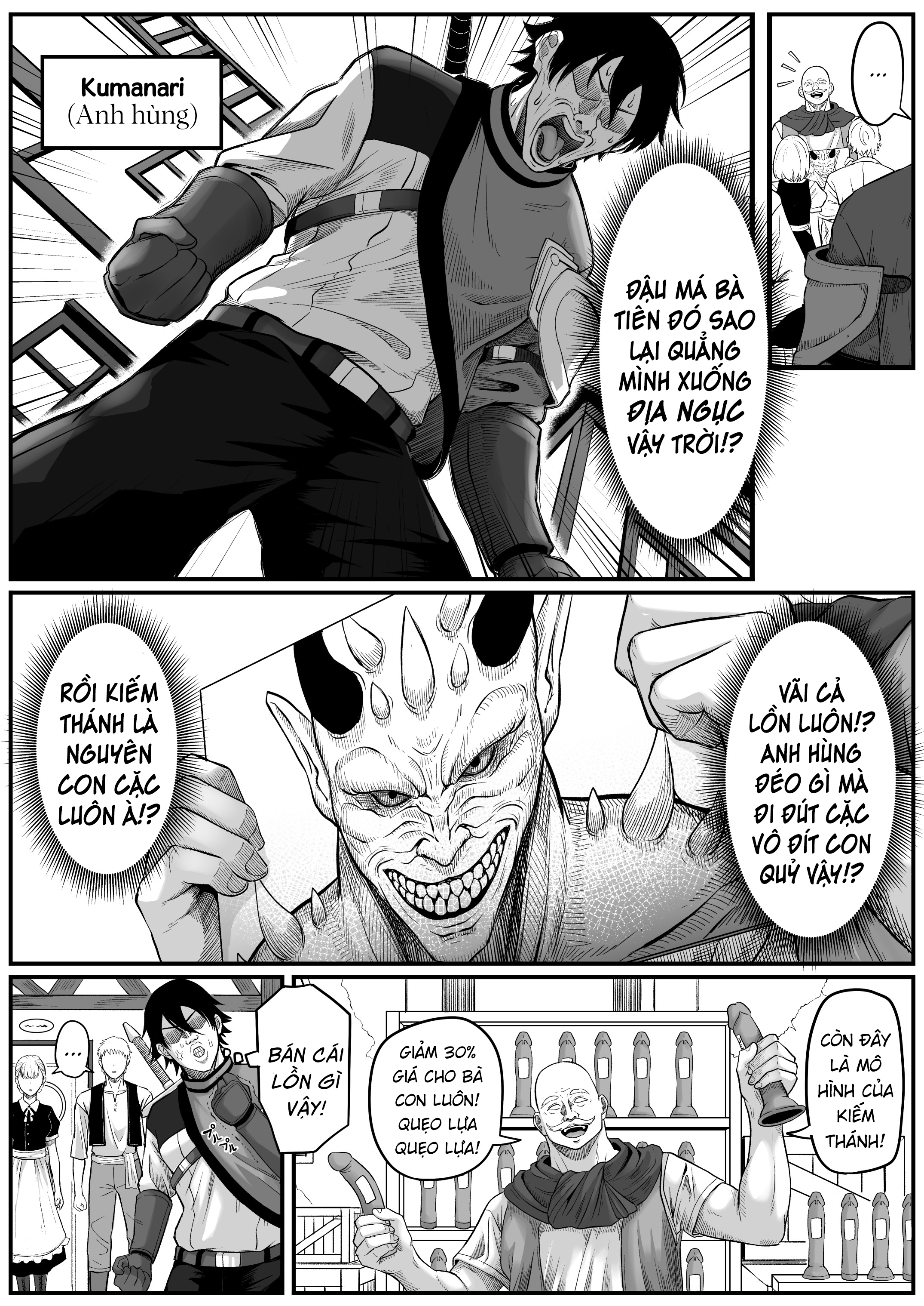 Lỗ Hậu Phiêu lưu ký ở một thế giới khác-Elf Edi... - Phan 1 Hoac La Oneshot Idk - 10