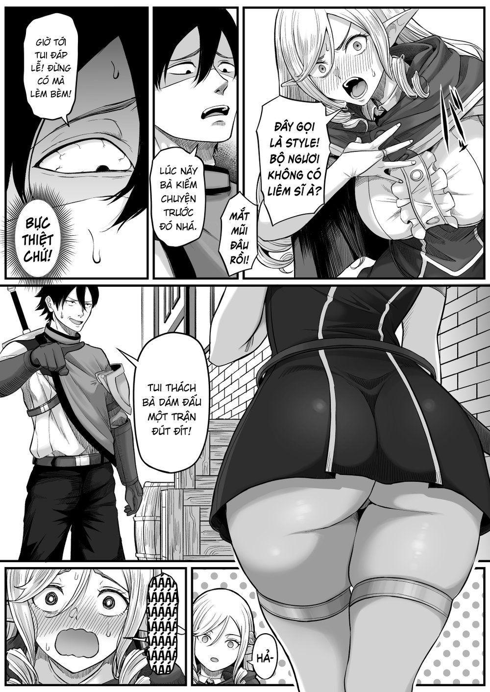 Lỗ Hậu Phiêu lưu ký ở một thế giới khác-Elf Edi... - Phan 1 Hoac La Oneshot Idk - 17