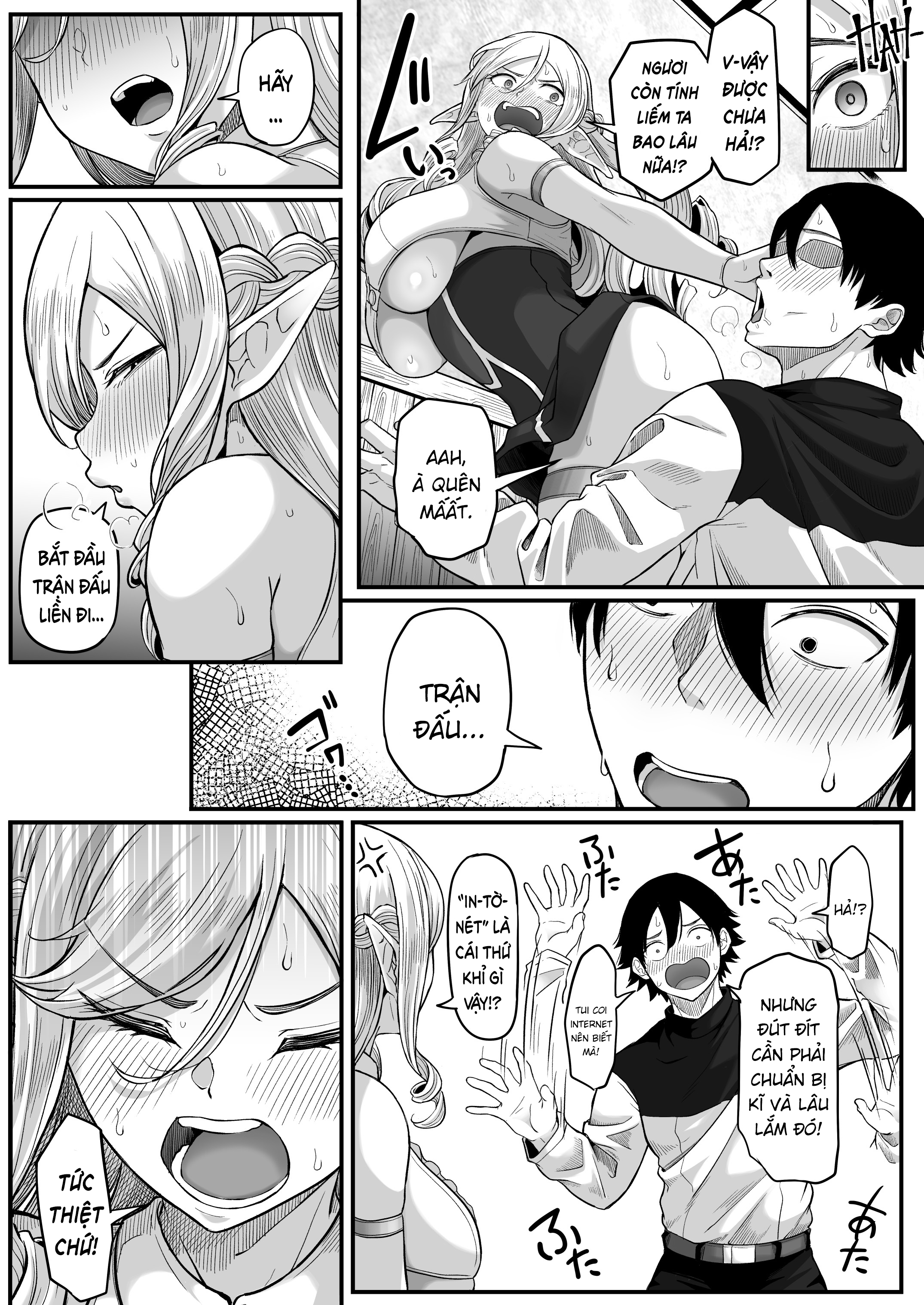 Lỗ Hậu Phiêu lưu ký ở một thế giới khác-Elf Edi... - Phan 1 Hoac La Oneshot Idk - 30