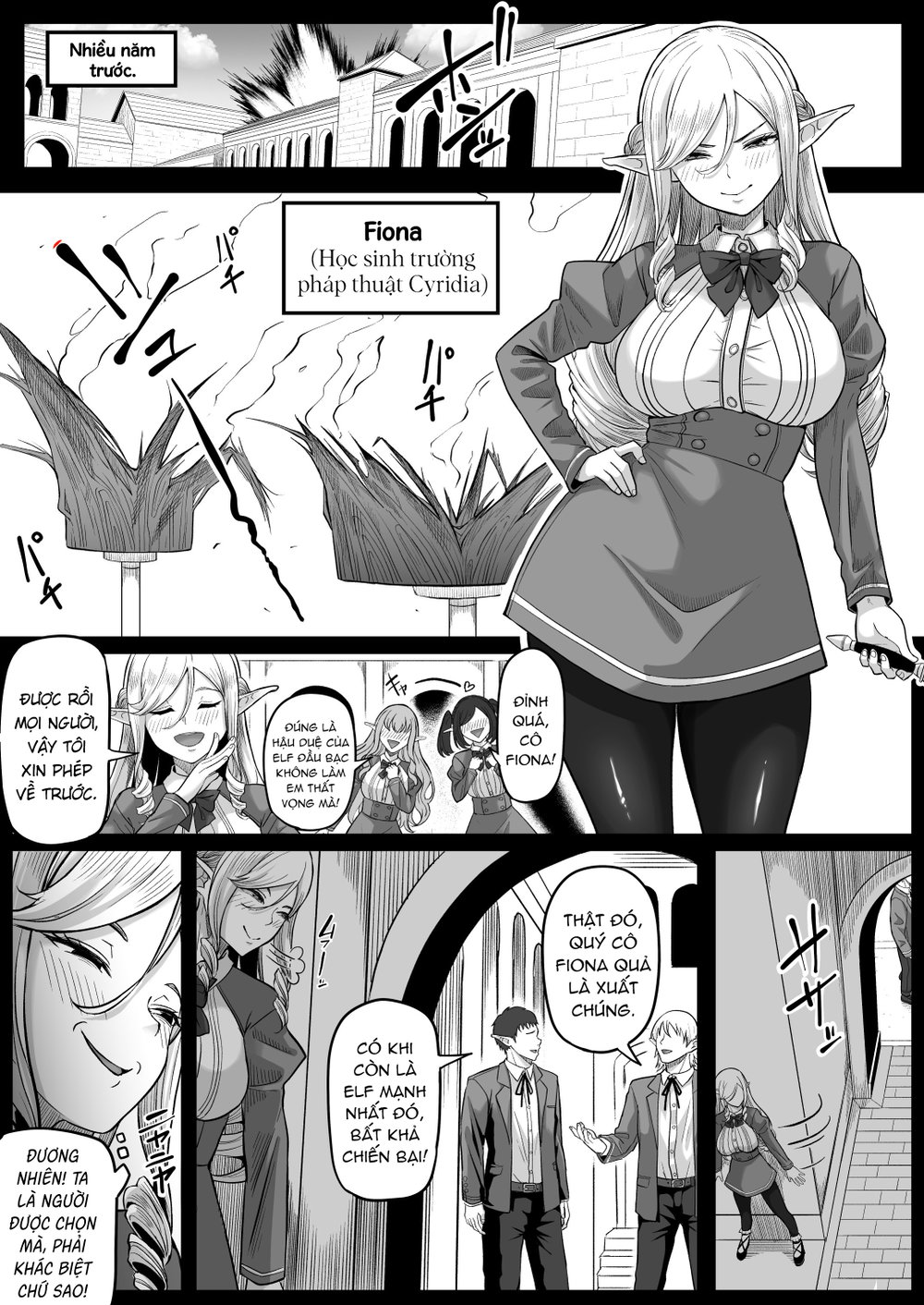 Lỗ Hậu Phiêu lưu ký ở một thế giới khác-Elf Edi... - Phan 1 Hoac La Oneshot Idk - 33