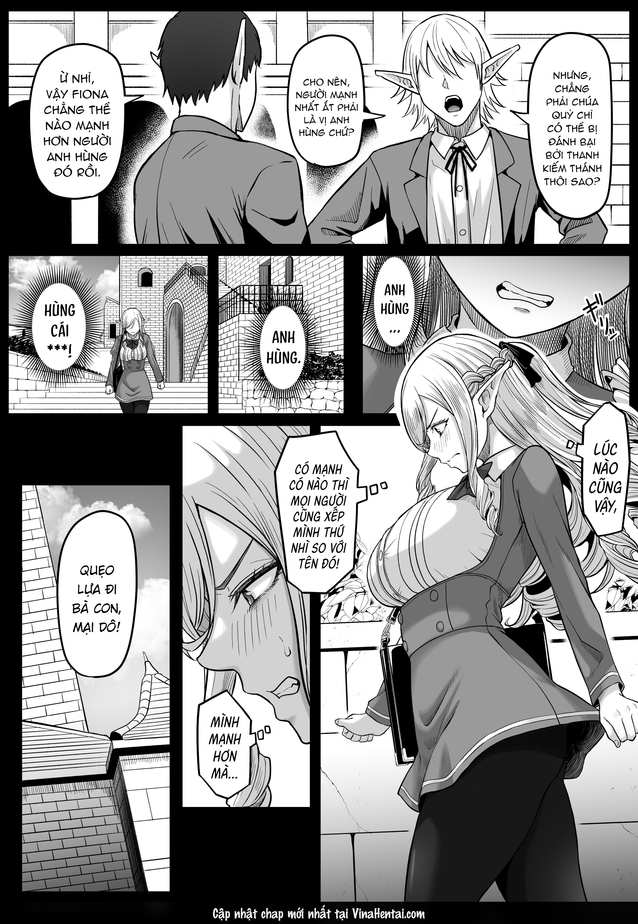 Lỗ Hậu Phiêu lưu ký ở một thế giới khác-Elf Edi... - Phan 1 Hoac La Oneshot Idk - 34