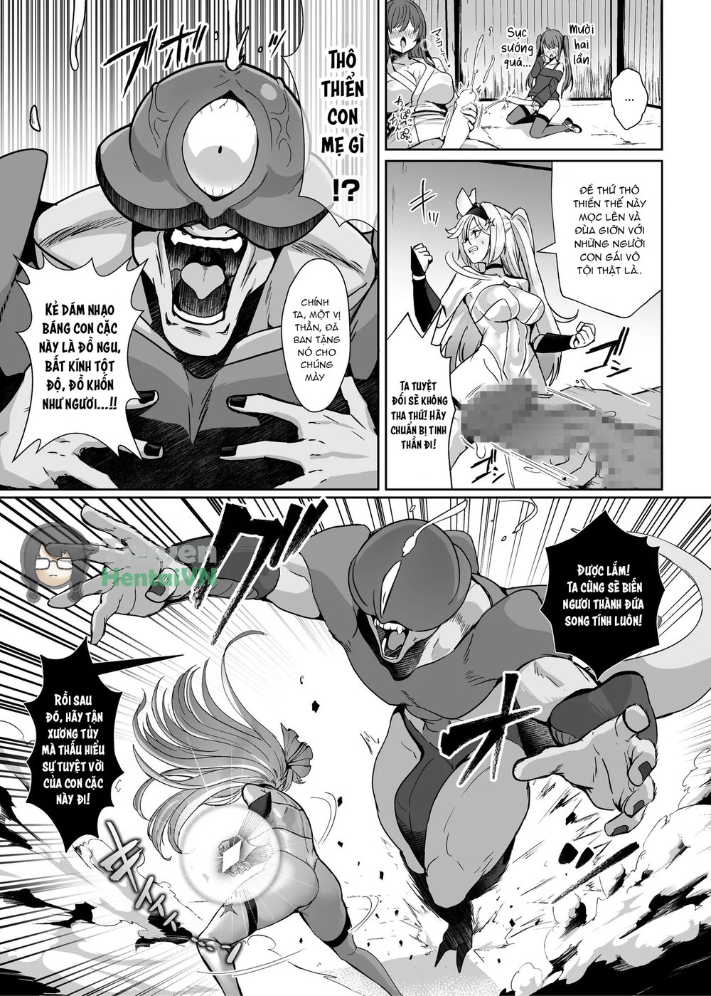 Mahou Shoujo Saint Lily Dankon ~Futanari o Haya... - Chap 1 - 7
