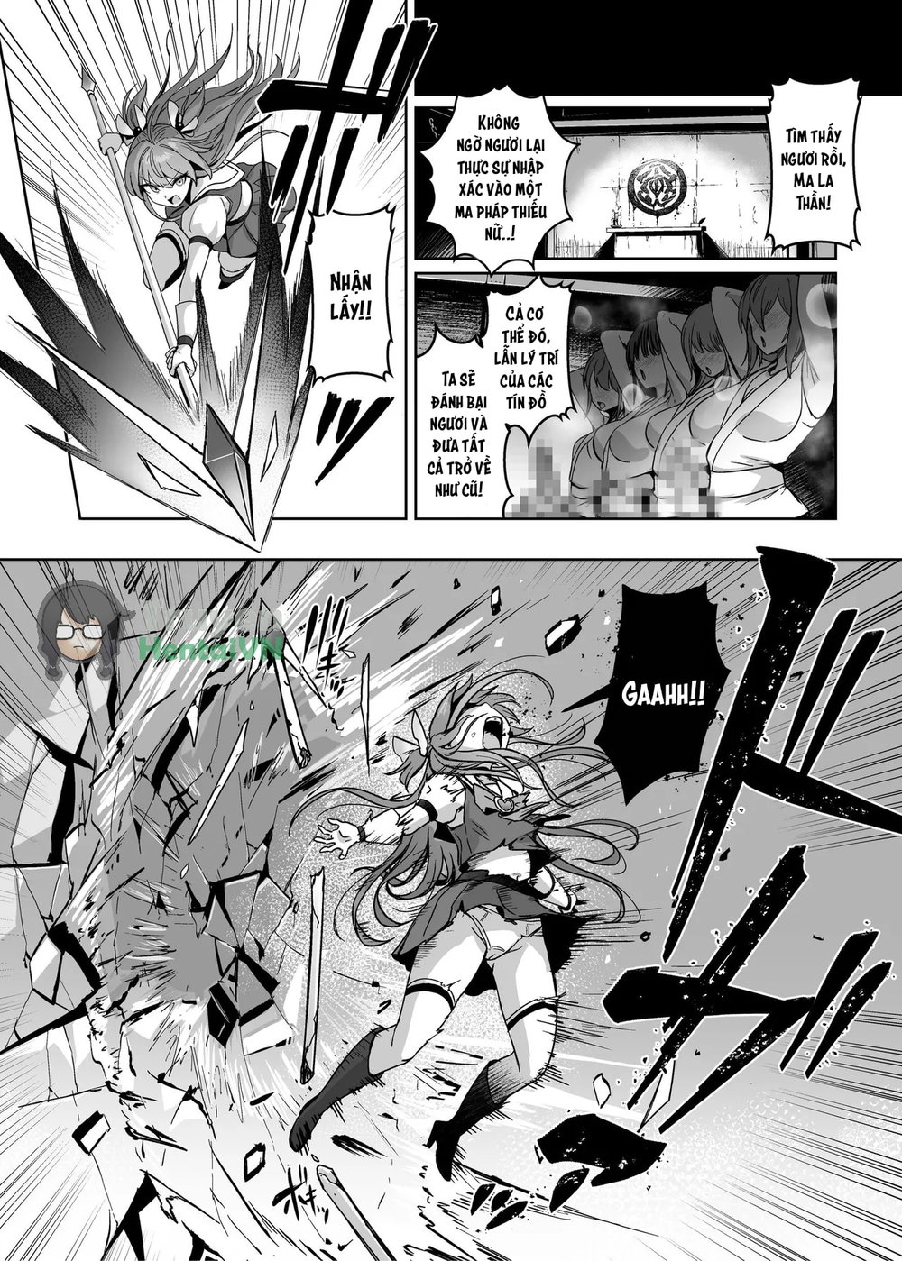 Mahou Shoujo Saint Lily Dankon ~Futanari o Haya... - Chap 1 - 70