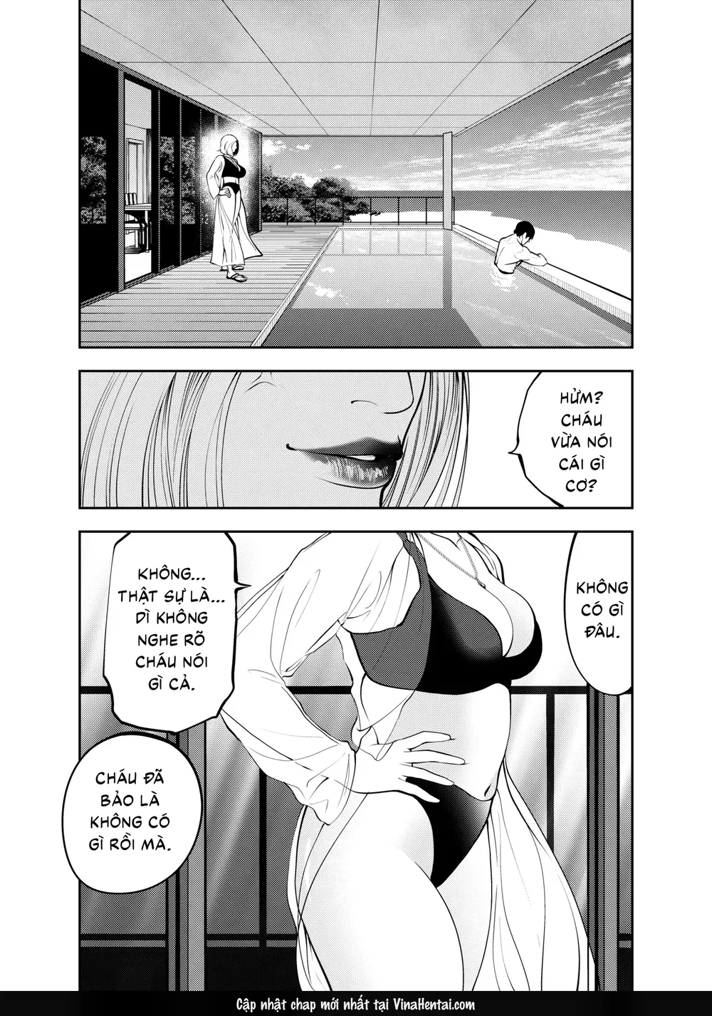 Ở nhà nghỉ bãi biển cùng dì - Oneshot - 14