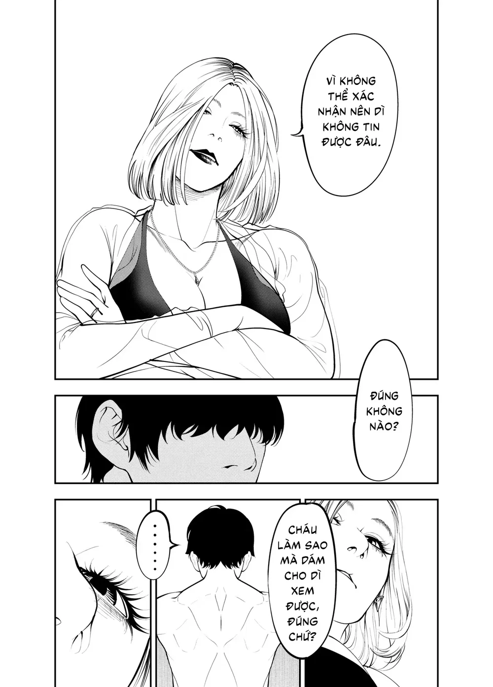 Ở nhà nghỉ bãi biển cùng dì - Oneshot - 16