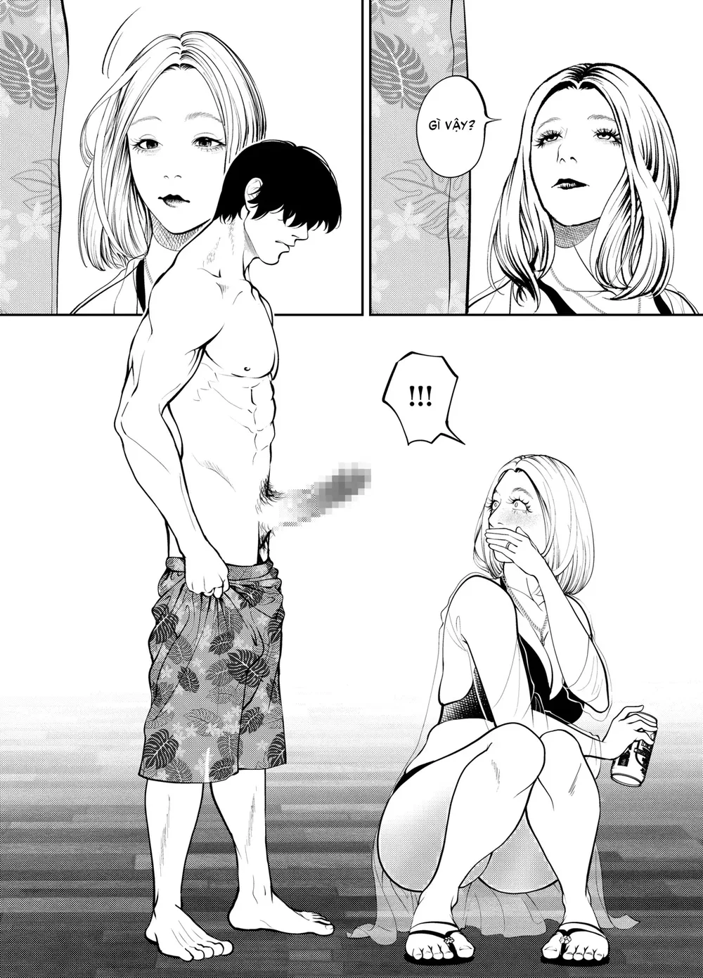 Ở nhà nghỉ bãi biển cùng dì - Oneshot - 20