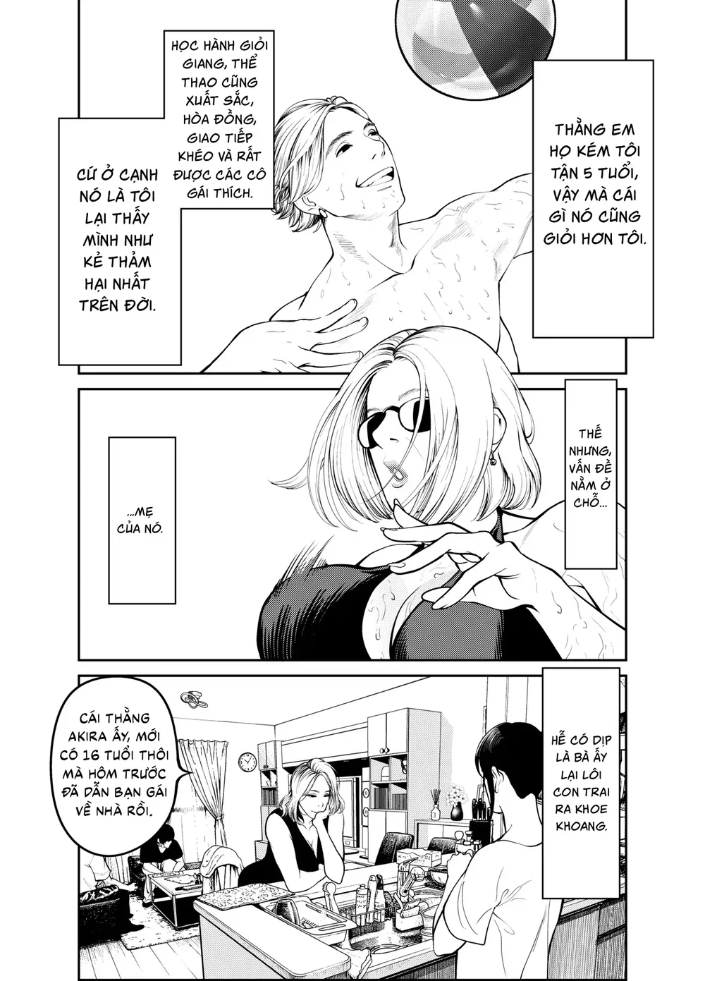 Ở nhà nghỉ bãi biển cùng dì - Oneshot - 5